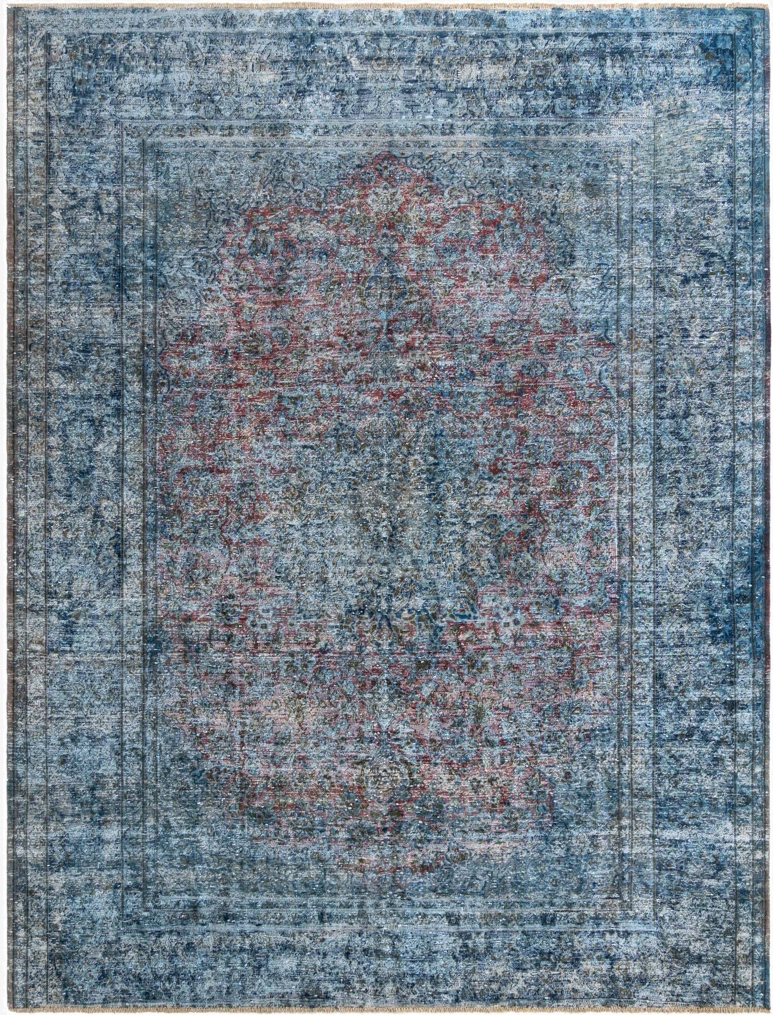 9' 10 x 12' 9 Vintage Royal Wool Rug