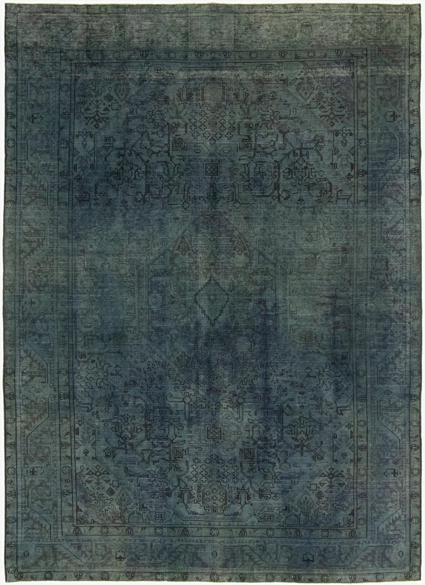 6' 6 x 9' 1 Hand Knotted Vintage Royal Persian Wool Rug