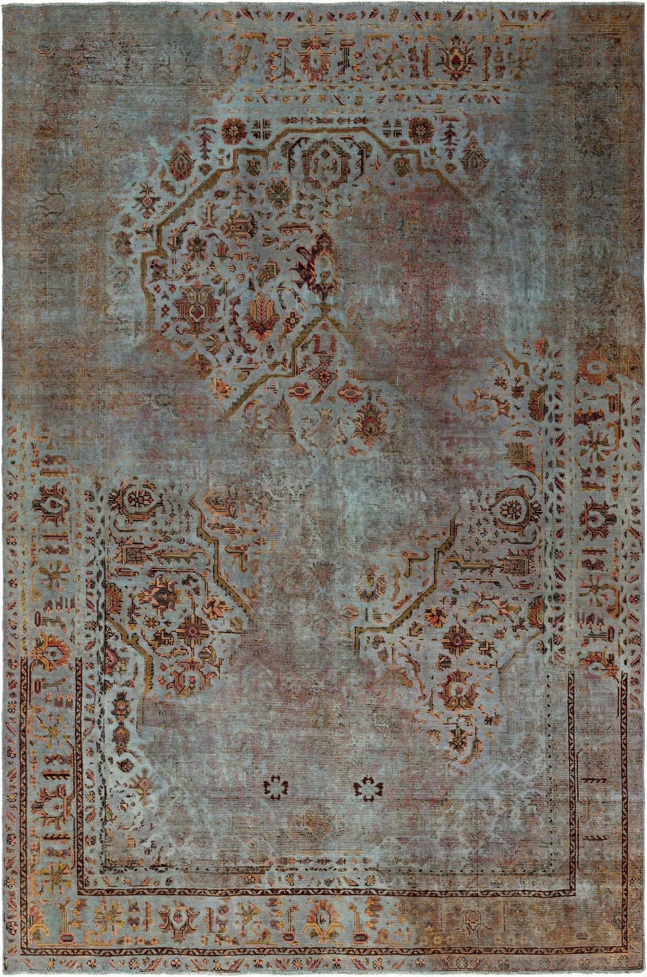 6' 5 x 9' 8 Vintage Royal Wool Rug