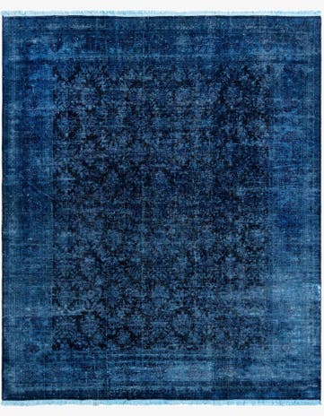 7' 10 x 9' 9 Vintage Royal Wool Rug