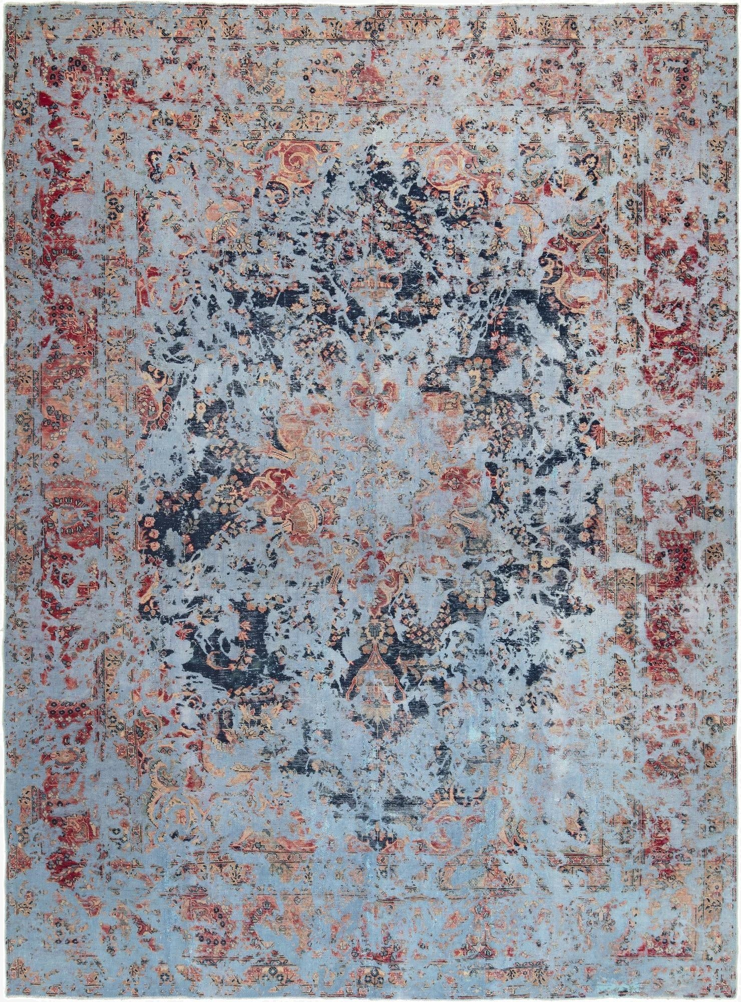 9' 3 x 12' 9 Vintage Royal Wool Rug