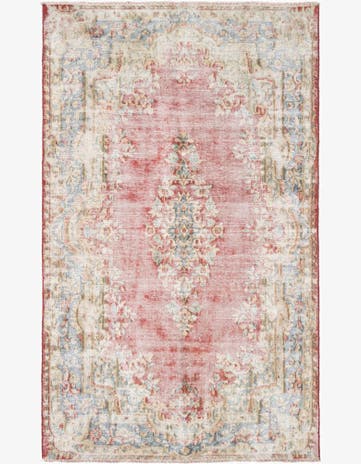 4' x 6' 6 Vintage Royal Wool Rug