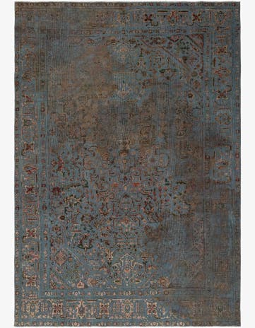 6' 3 x 9' 3 Vintage Royal Wool Rug