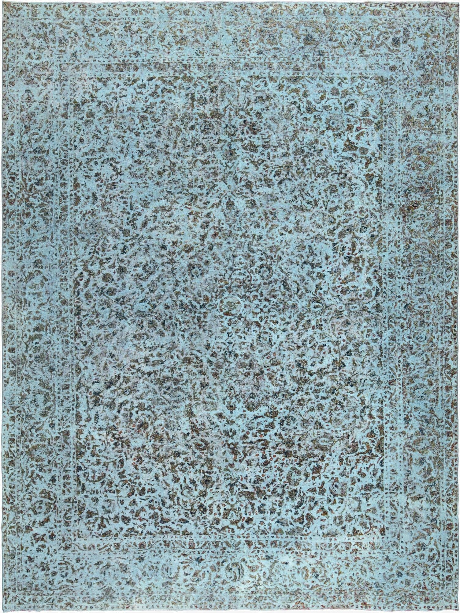 9' 7 x 12' 11 Vintage Royal Wool Rug