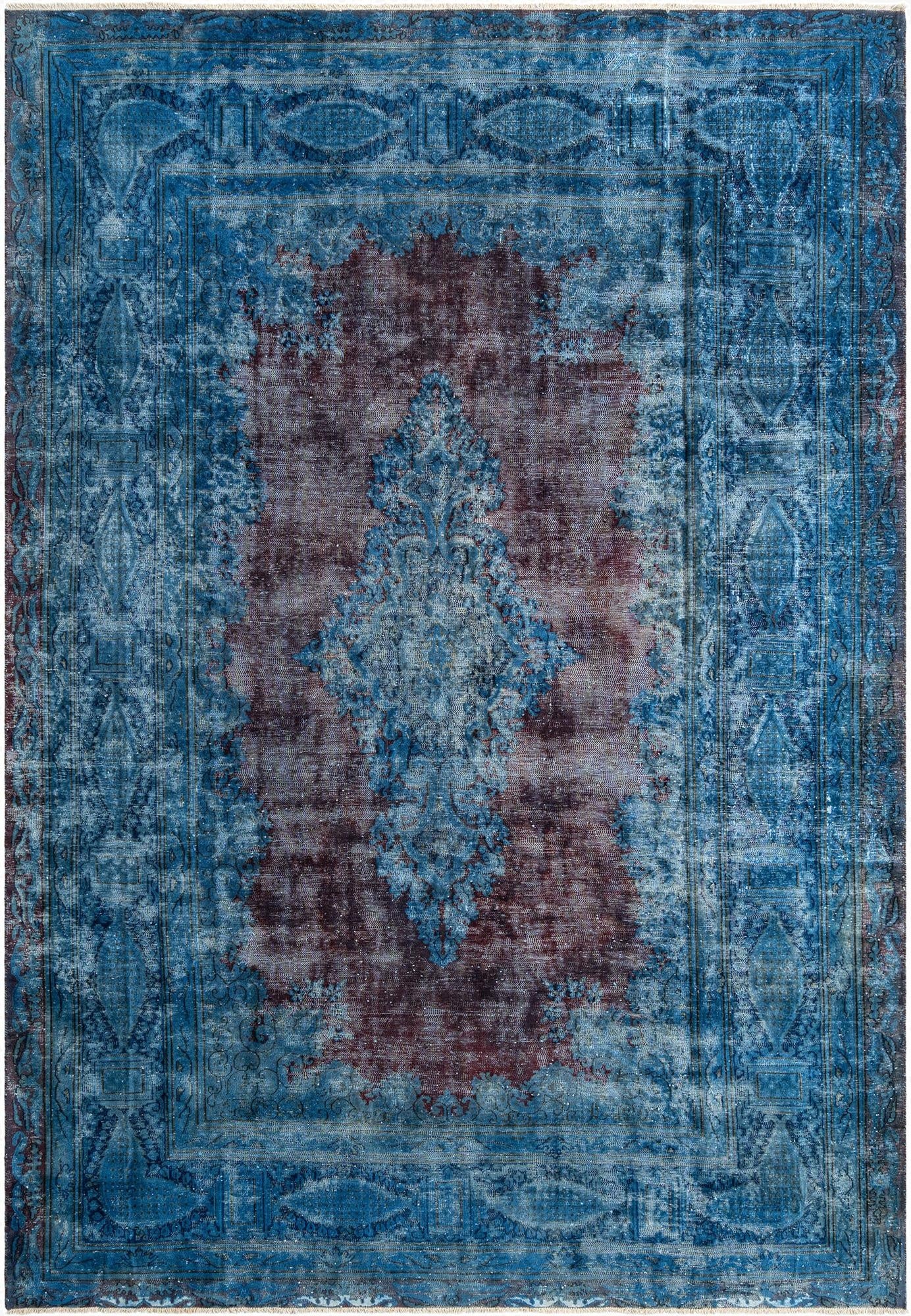 7' 10 x 11' 1 Vintage Royal Wool Rug