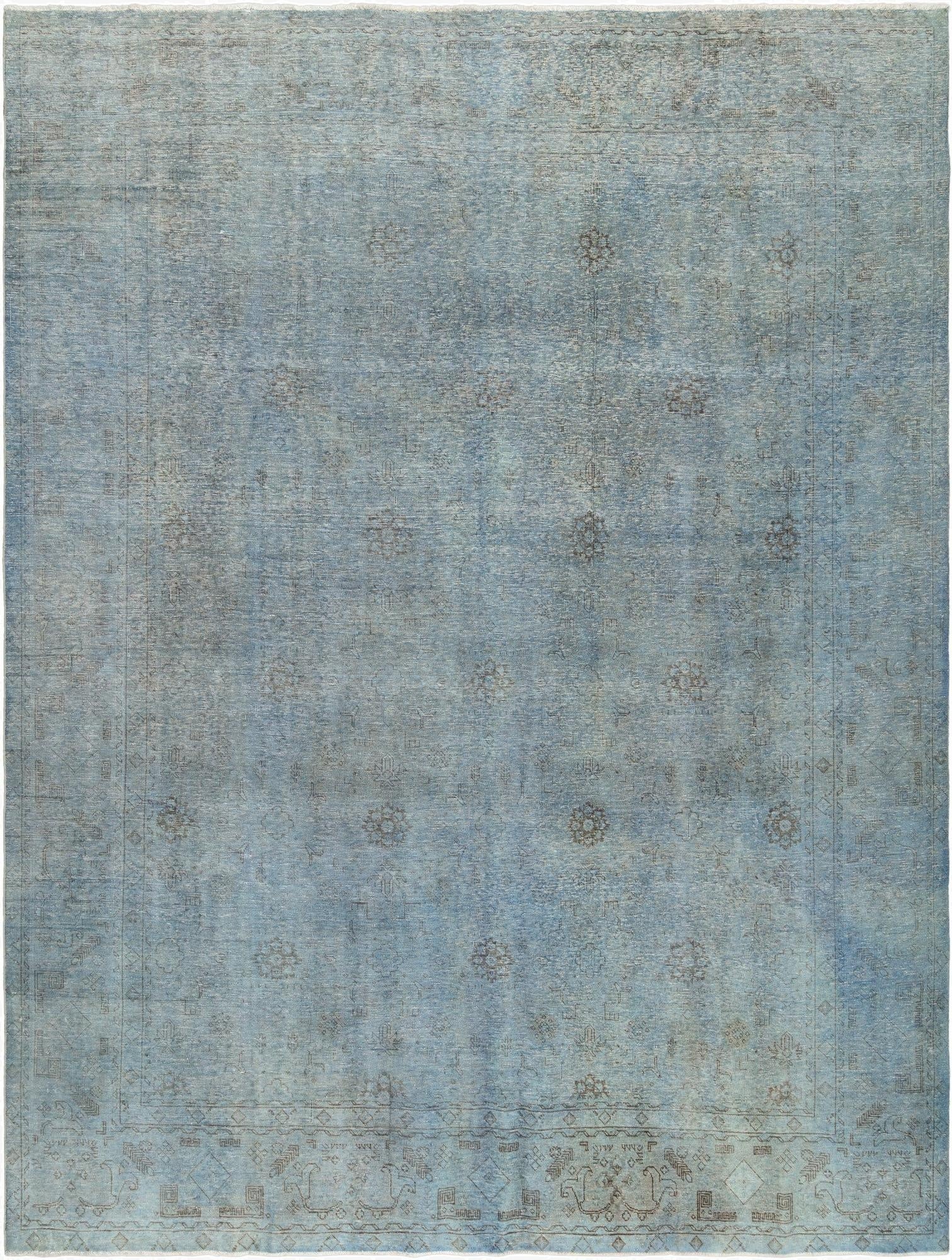 9' 3 x 12' 2 Vintage Royal Wool Rug