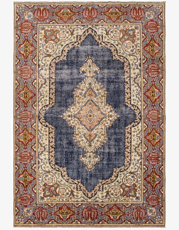 6' 7 x 9' 9 Vintage Royal Rug