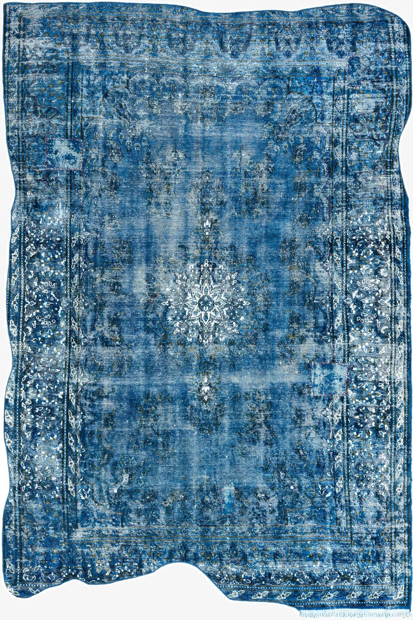 6' 9 x 9' 10 Vintage Royal Wool Rug