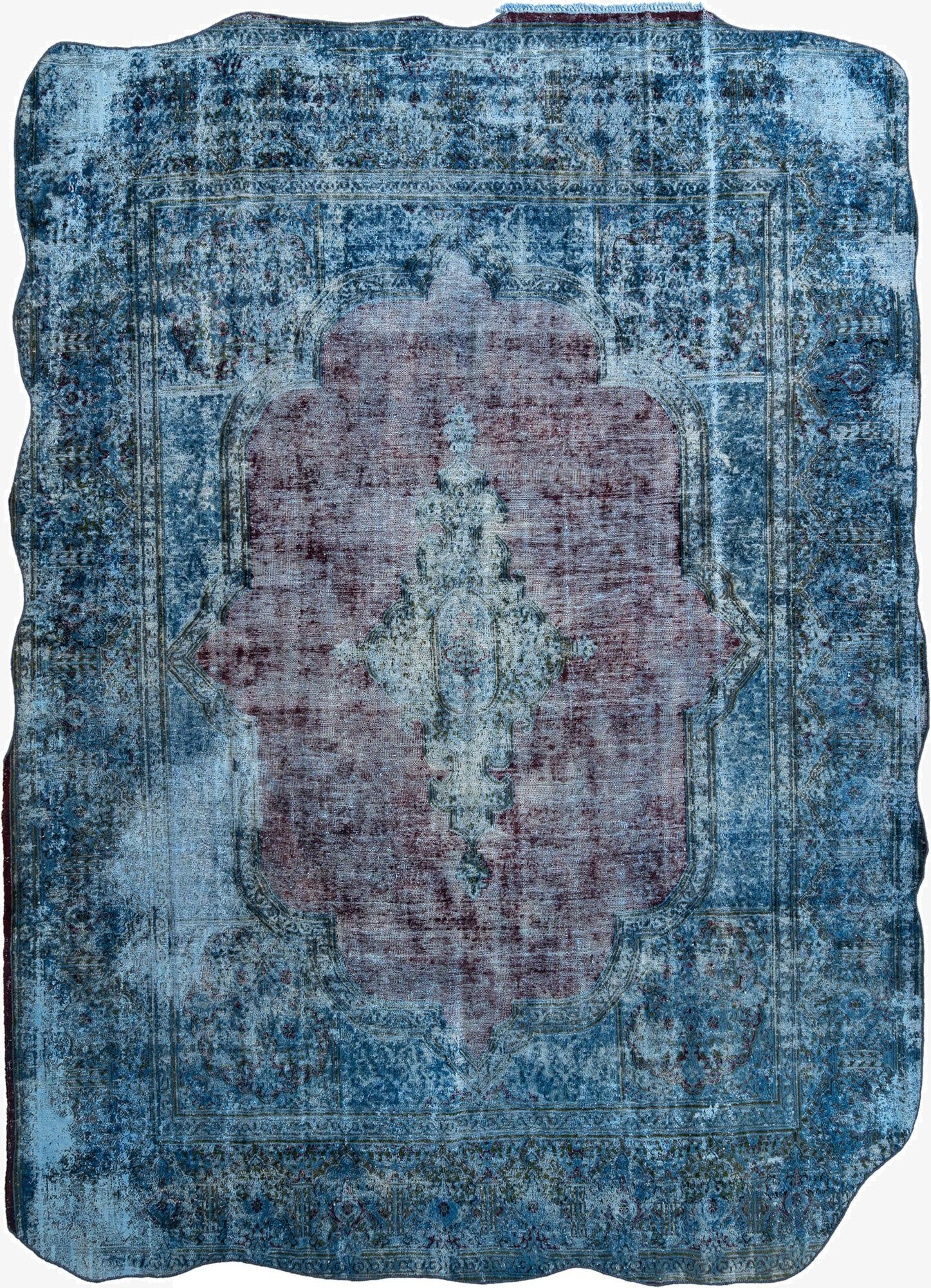 9' 10 x 13' 5 Vintage Royal Wool Rug
