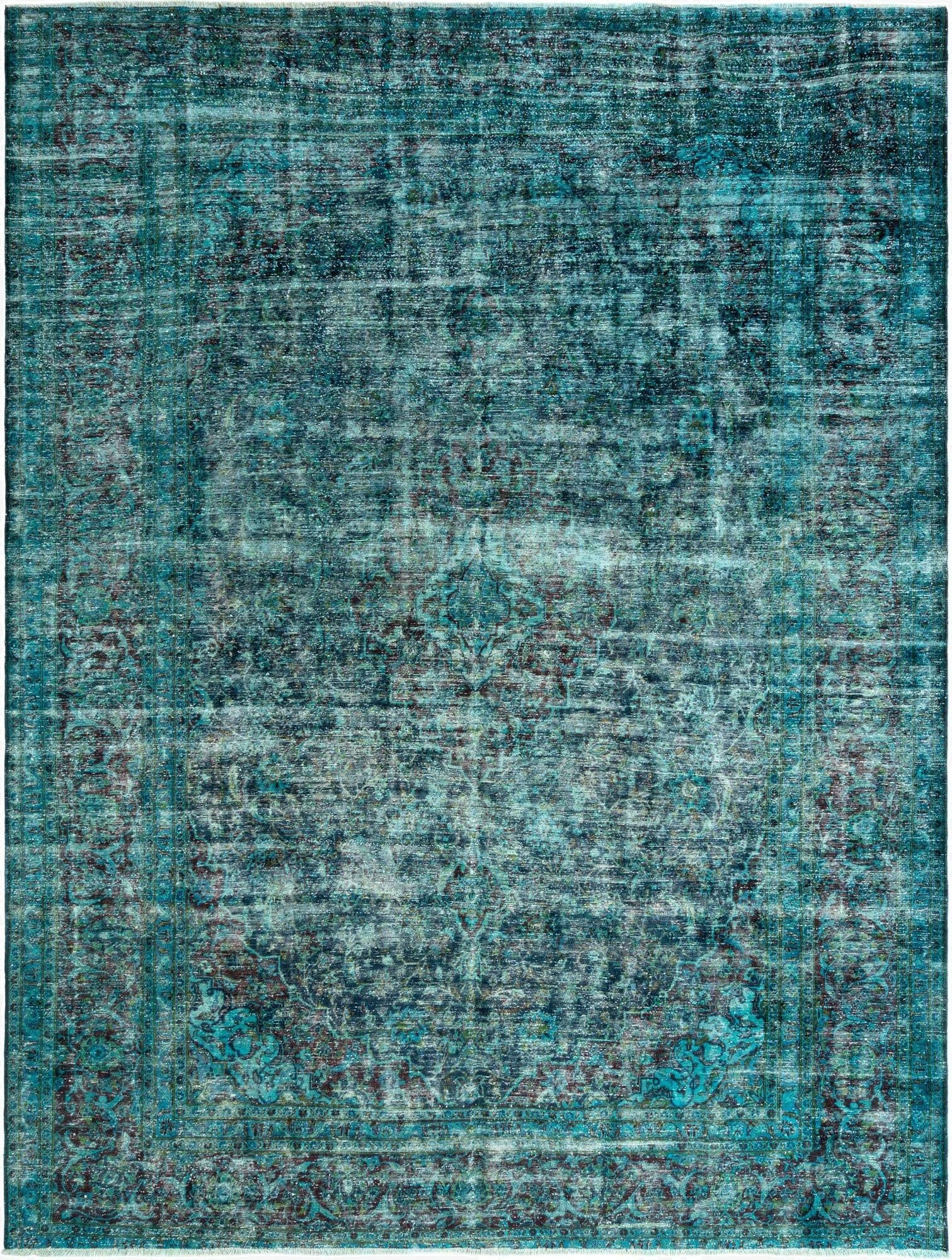 9' 9 x 12' 11 Vintage Royal Wool Rug
