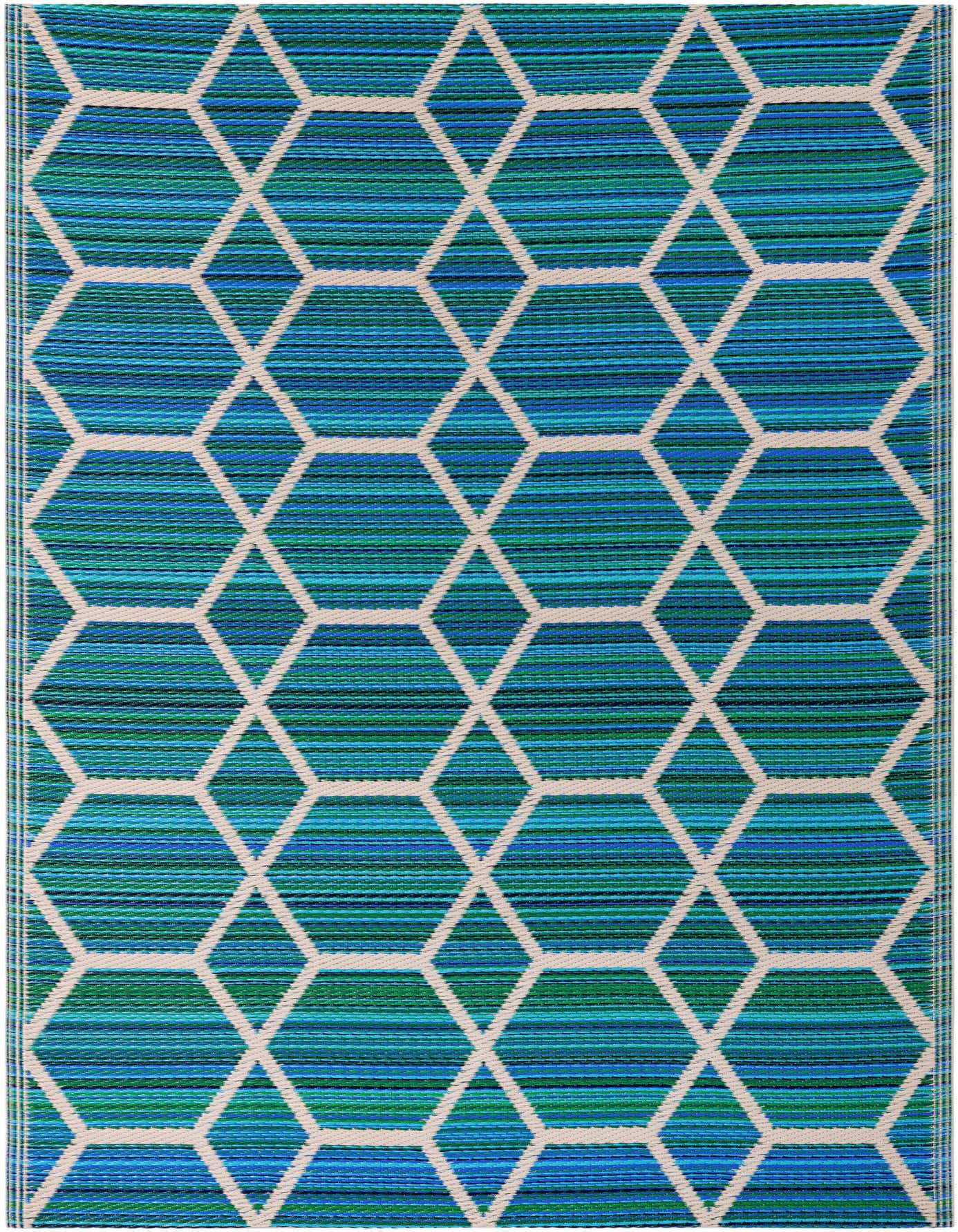 4' x 6' Easy-Clean Vista Breeze Indoor / Outdoor Rug