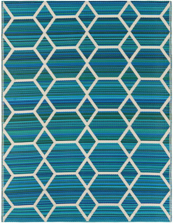 Detail image of 5' x 8' Easy-Clean Vista Breeze Indoor / Outdoor Rug