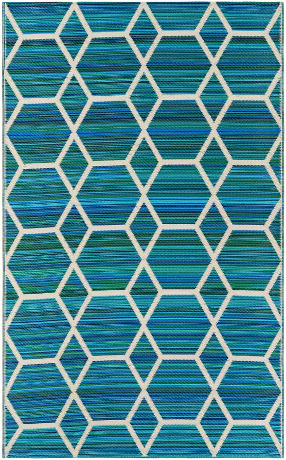 Detail image of 5' x 8' Easy-Clean Vista Breeze Indoor / Outdoor Rug