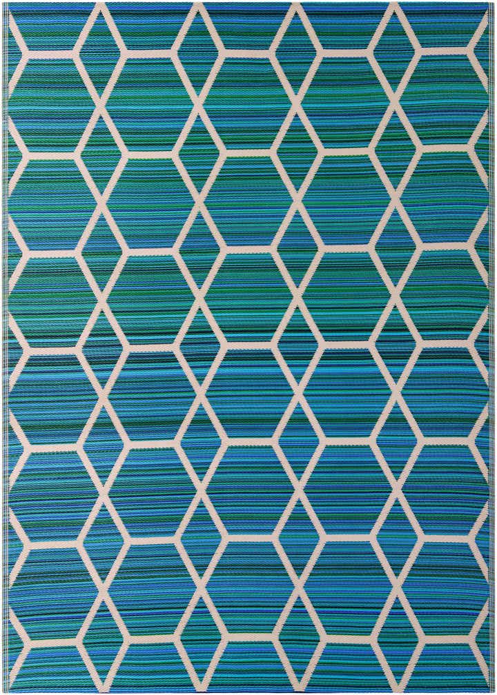 7' 10 x 10' Easy-Clean Vista Breeze Indoor / Outdoor Rug