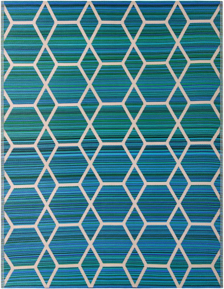 Detail image of 7' 10 x 10' Easy-Clean Vista Breeze Indoor / Outdoor Rug