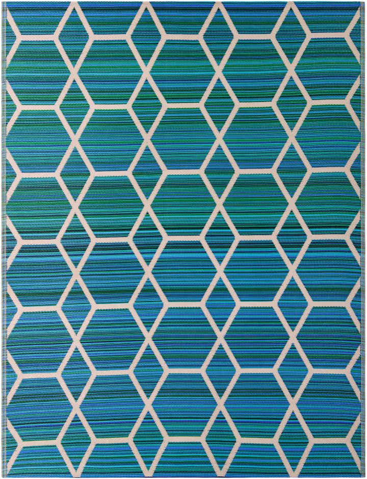 7' 10 x 10' Easy-Clean Vista Breeze Indoor / Outdoor Rug