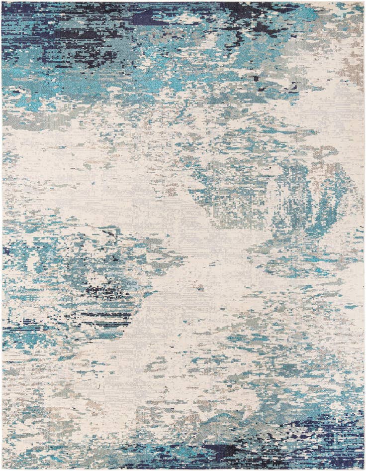 Detail image of 9' 10 x 14' Washable Vivid Rug