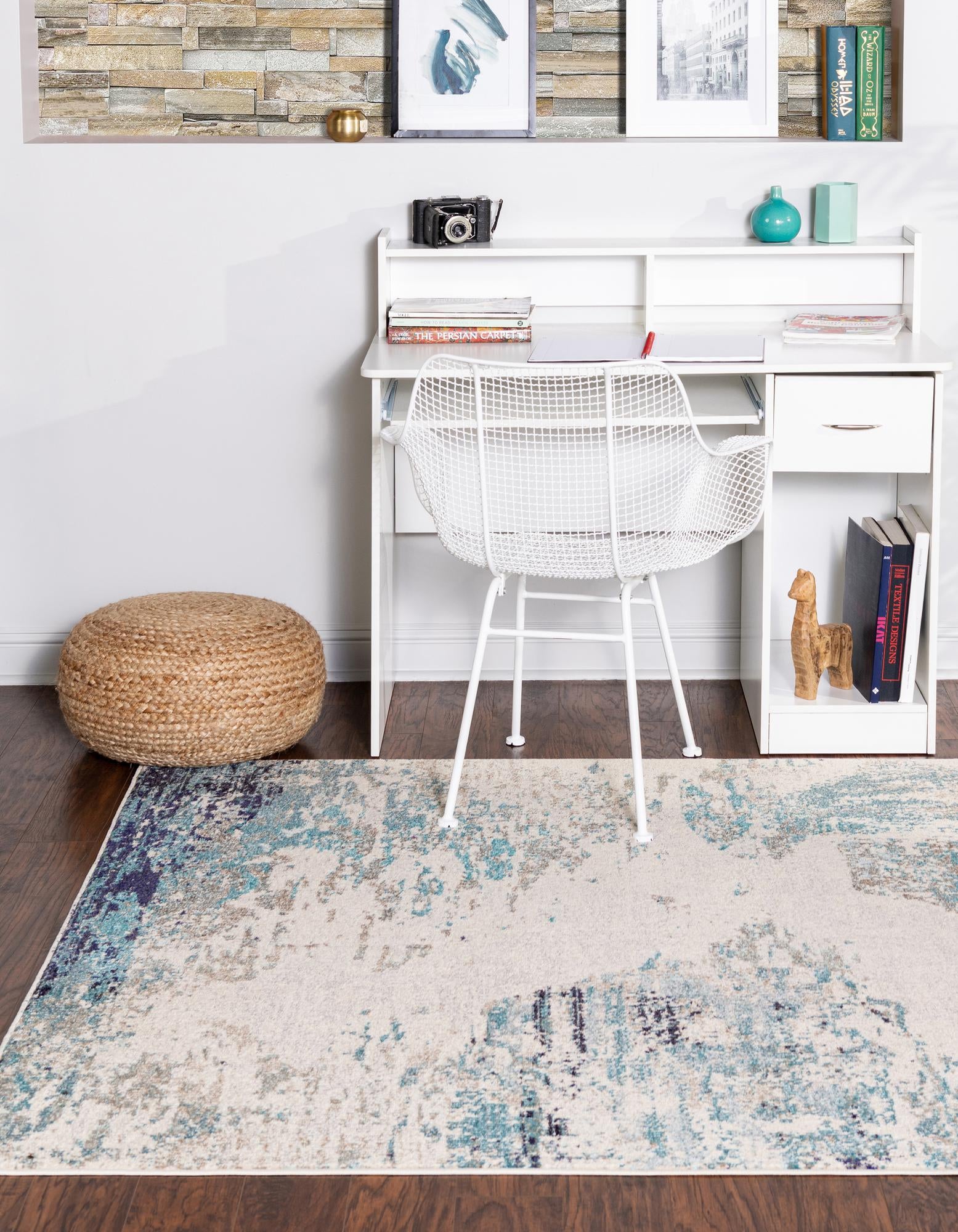 4' x 6' Washable Vivid Rug