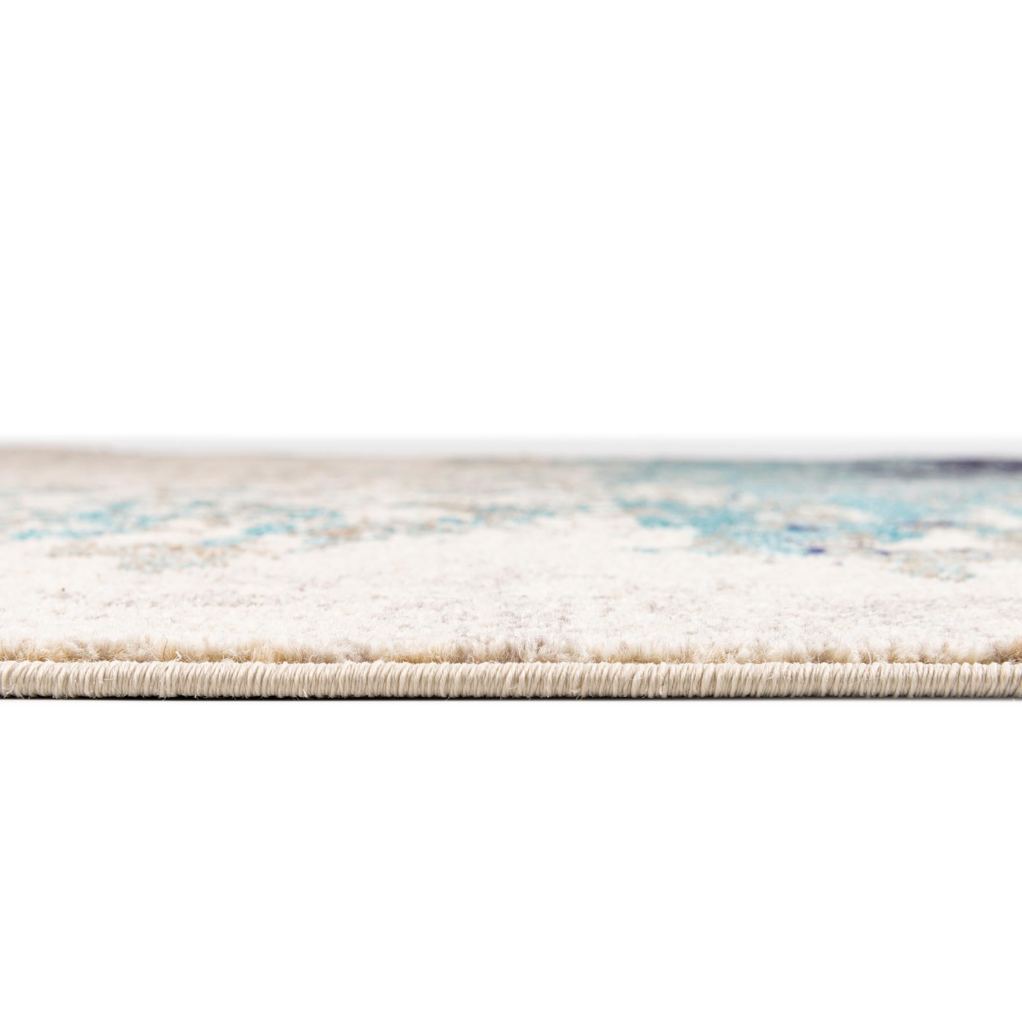 9' 10 x 14' Washable Vivid Rug
