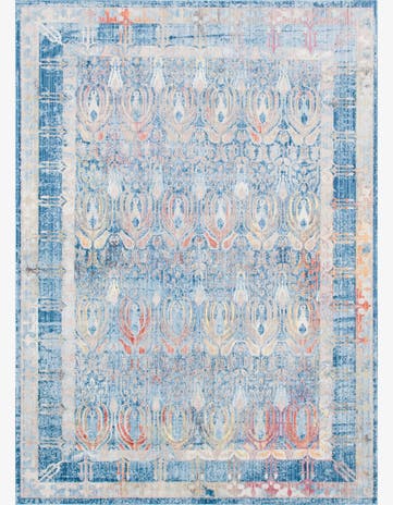 Blue Williamsburg Rug