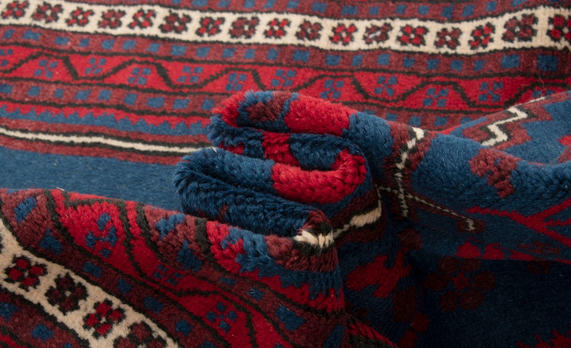 3' 3 x 6' 1 Hand Knotted Yagcibedir Wool Rug