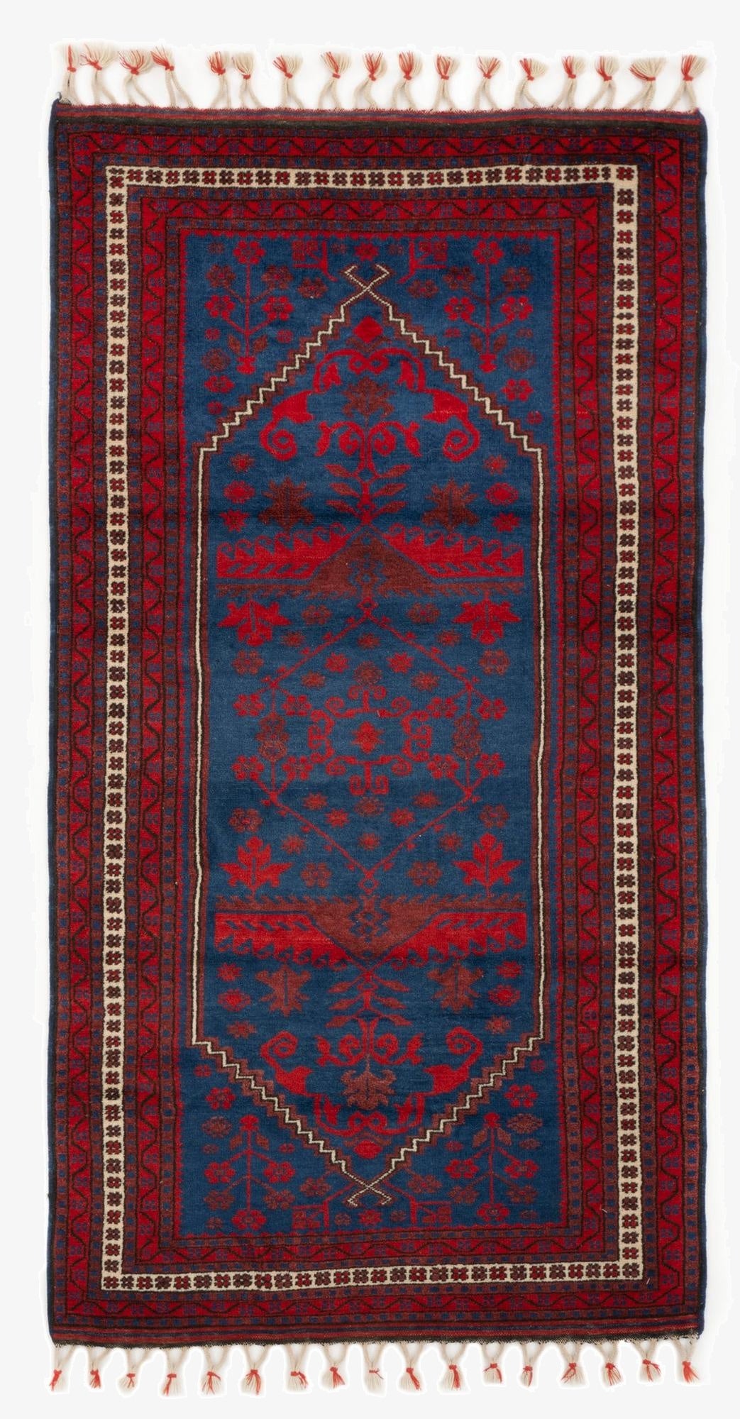 3' 3 x 6' 1  Hand Knotted Yagcibedir Wool Rug