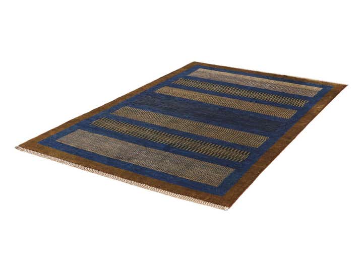 3' 11 x 5' 9 Hand Knotted Ziegler Modern Rug