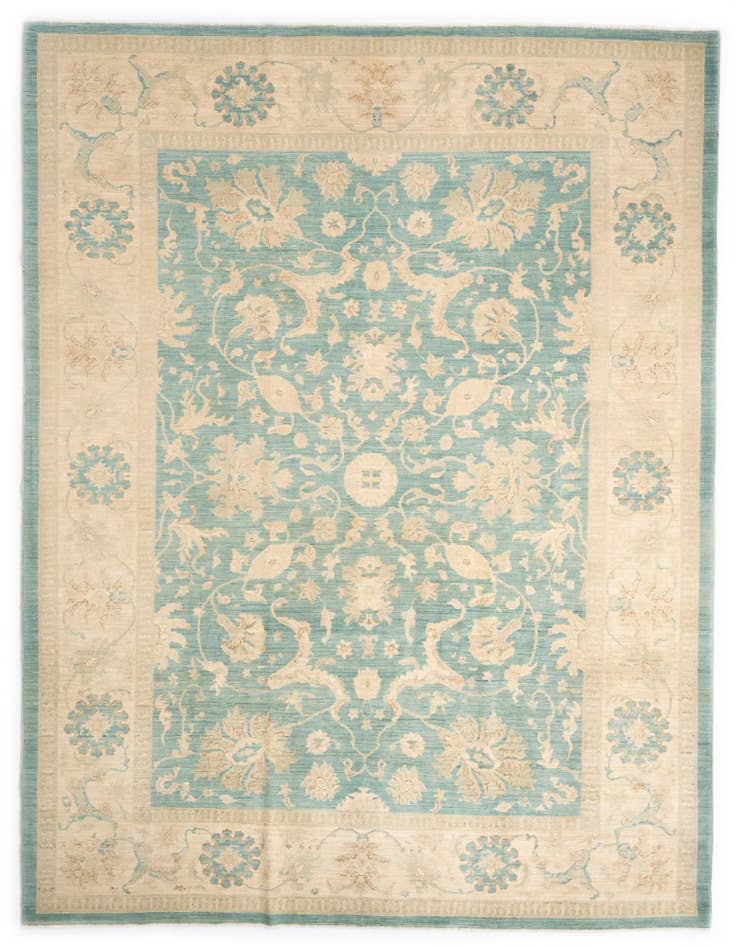 Detail image of 8' x 9' 10 Ziegler Wool Rug