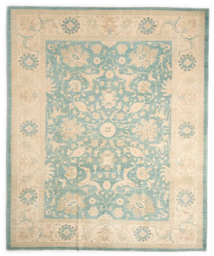 Detail image of 8' x 9' 10 Ziegler Wool Rug