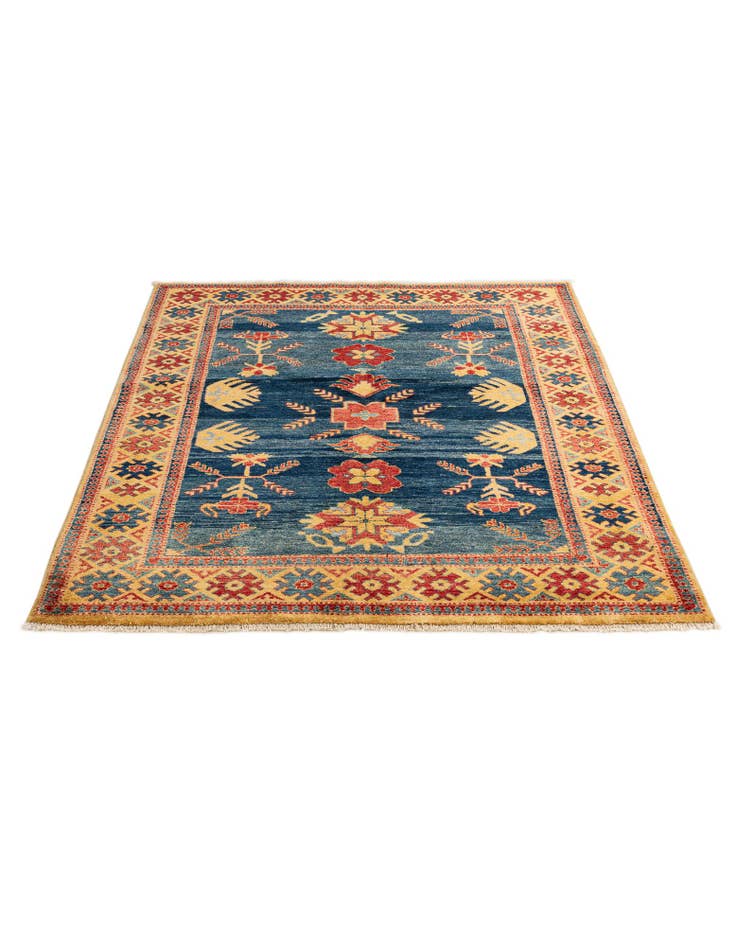 Detail image of 5' 1 x 6' 4 Hand Knotted Ziegler Wool Rug