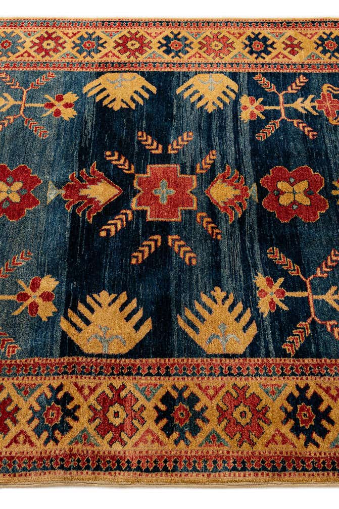 5' 1 x 6' 4 Hand Knotted Ziegler Wool Rug
