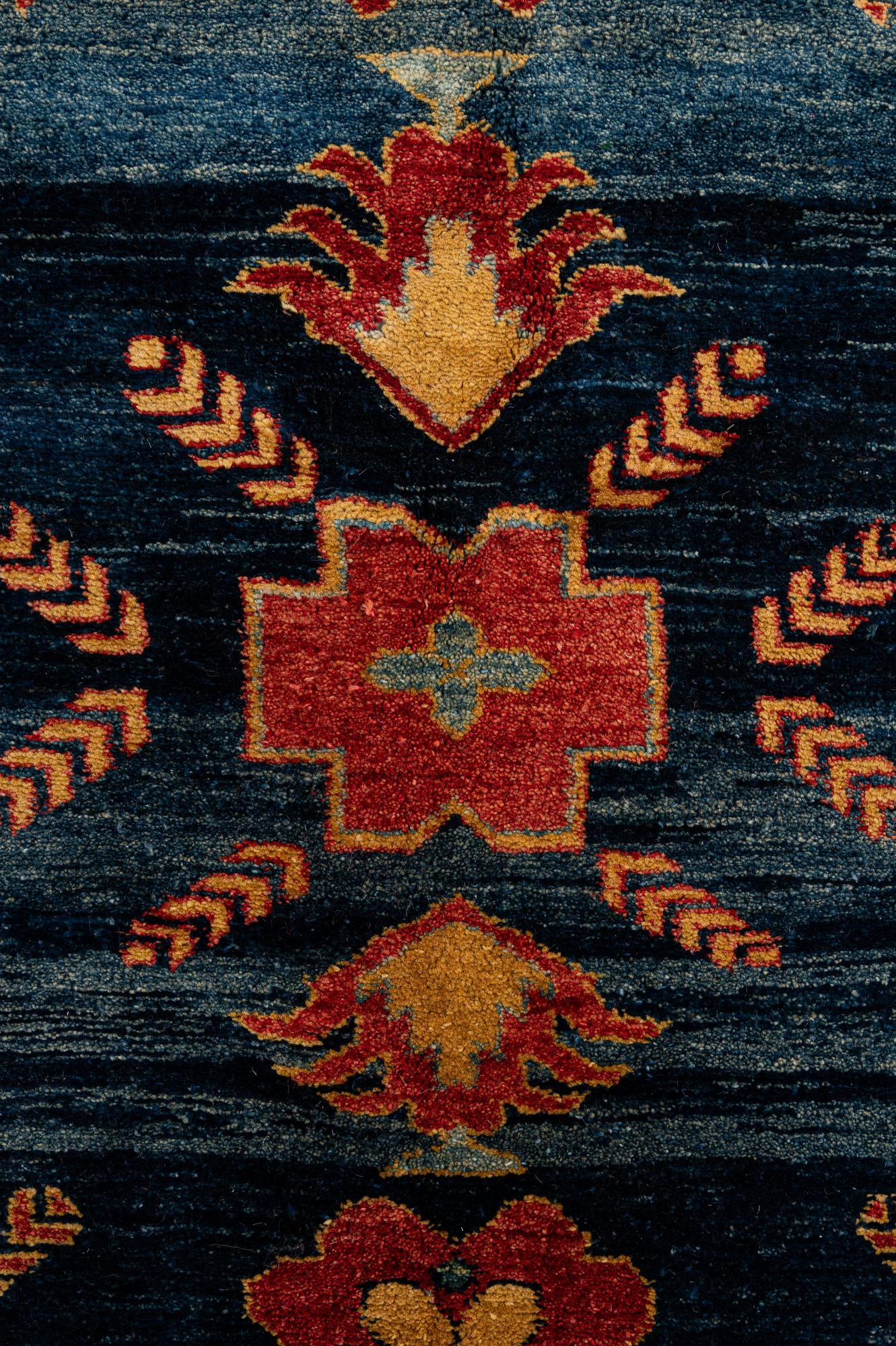5' 1 x 6' 4 Hand Knotted Ziegler Wool Rug