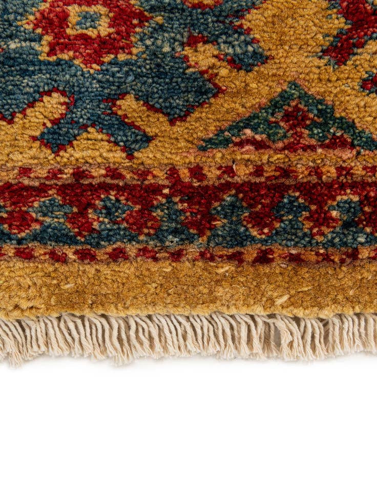 Detail image of 5' 1 x 6' 4  Hand Knotted Ziegler Wool Rug