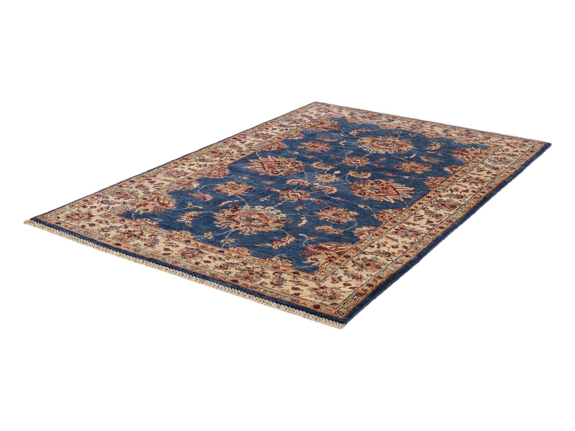 4' 1 x 6' 3 Hand Knotted Ziegler Rug