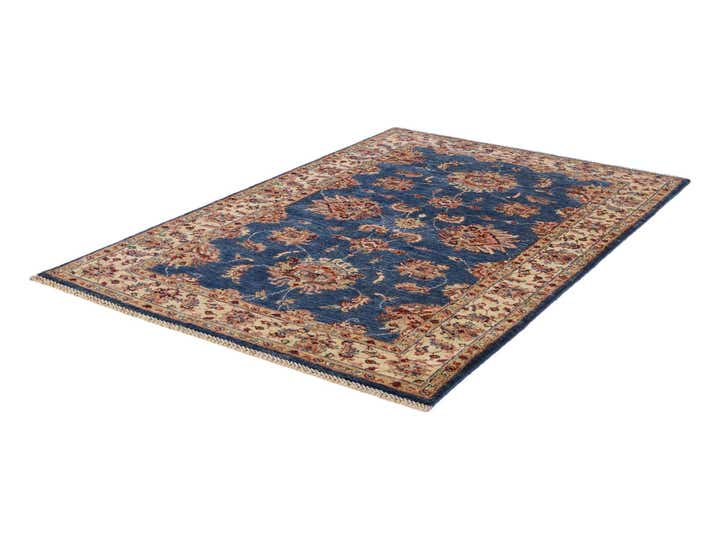 4' 1 x 6' 3 Hand Knotted Ziegler Rug