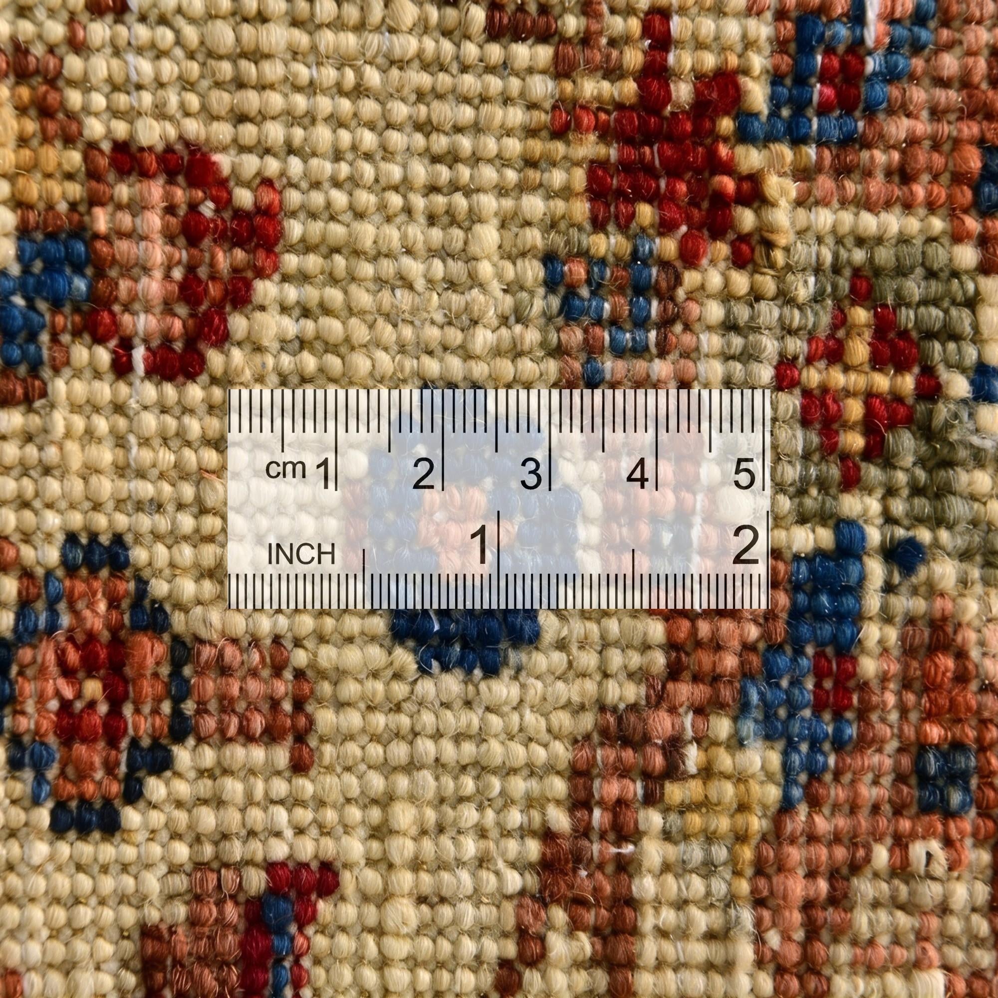 4' 1 x 6' 3 Hand Knotted Ziegler Rug