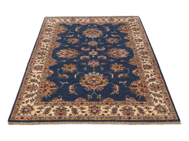 4' x 6' 3 Hand Knotted Ziegler Rug