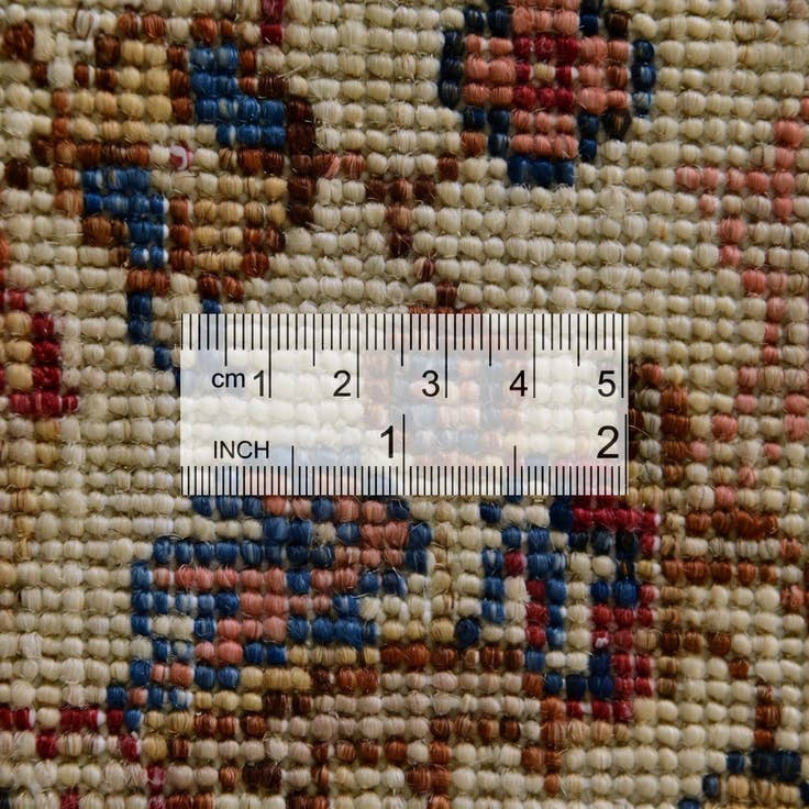 Detail image of 4' x 6' 3 Hand Knotted Ziegler Rug
