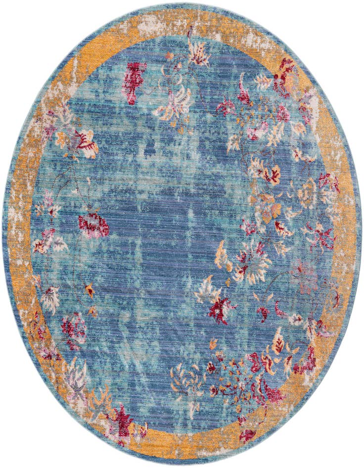Detail image of 6' x 6' Alexis Round Rug