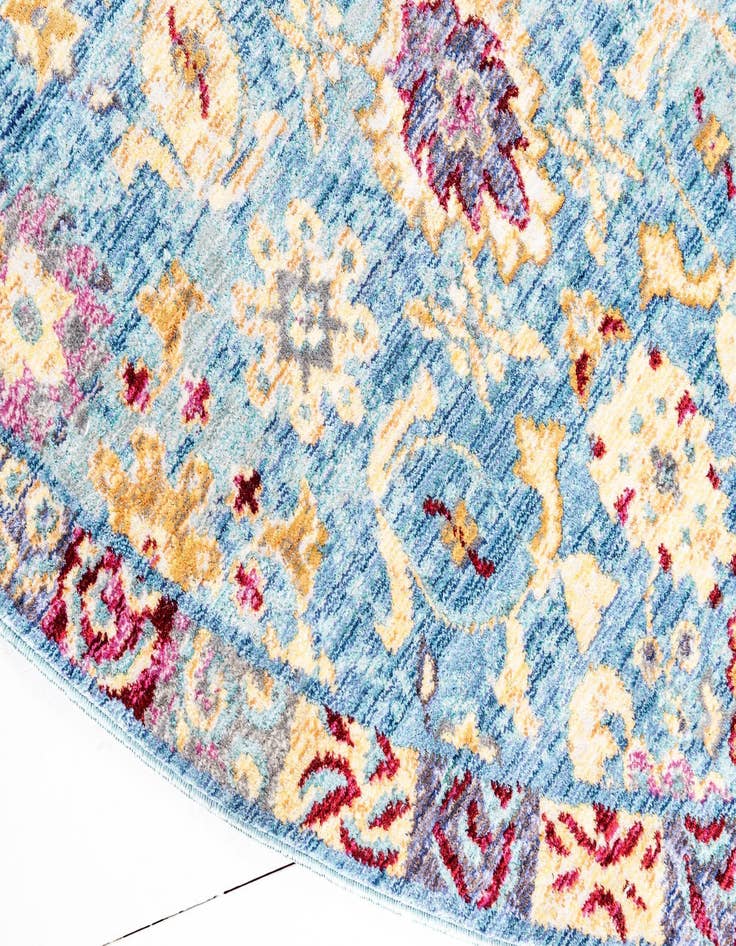 Detail image of 8' x 8' Alexis Round Rug