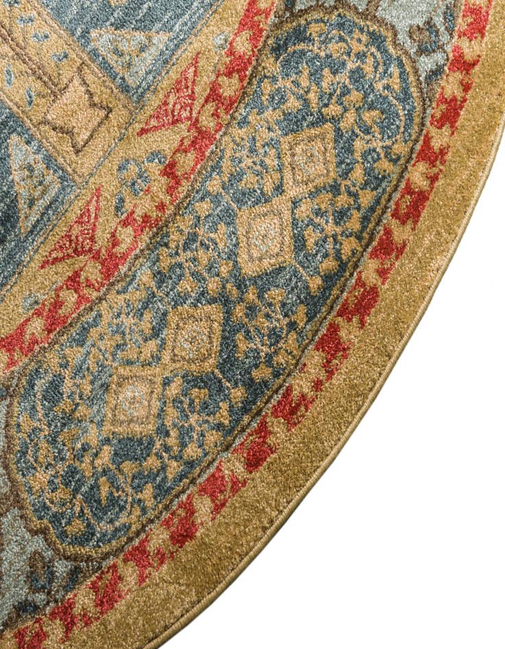 Detail image of 8' x 8' Amina Round Rug