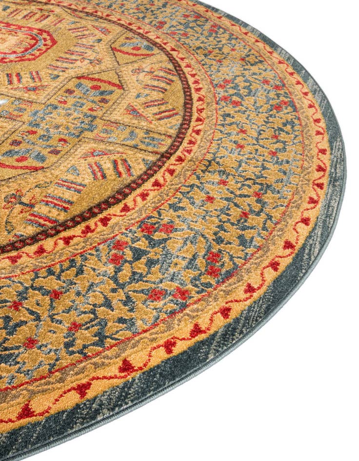 Detail image of 8' x 8' Amina Round Rug