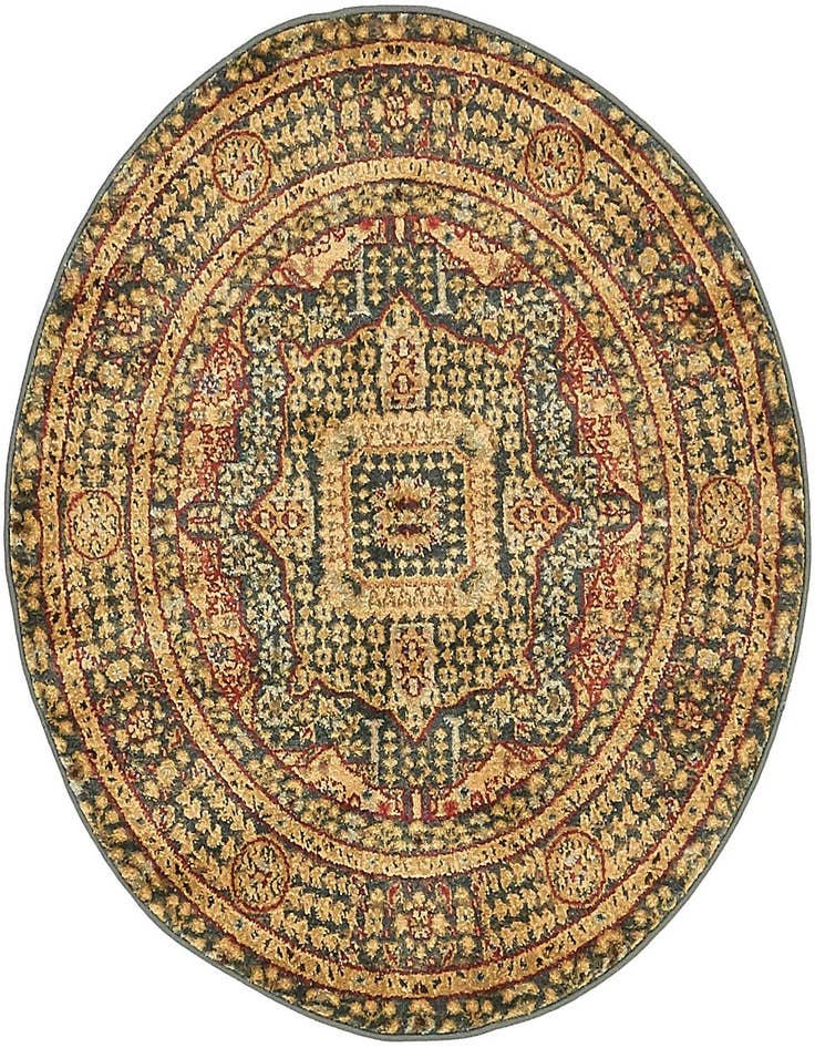 Detail image of 3' x 3' Amina Round Rug