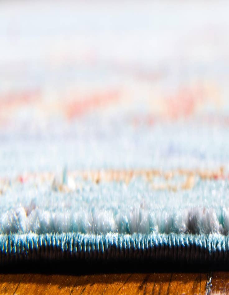 Detail image of 6' x 6' Aqua Round Rug