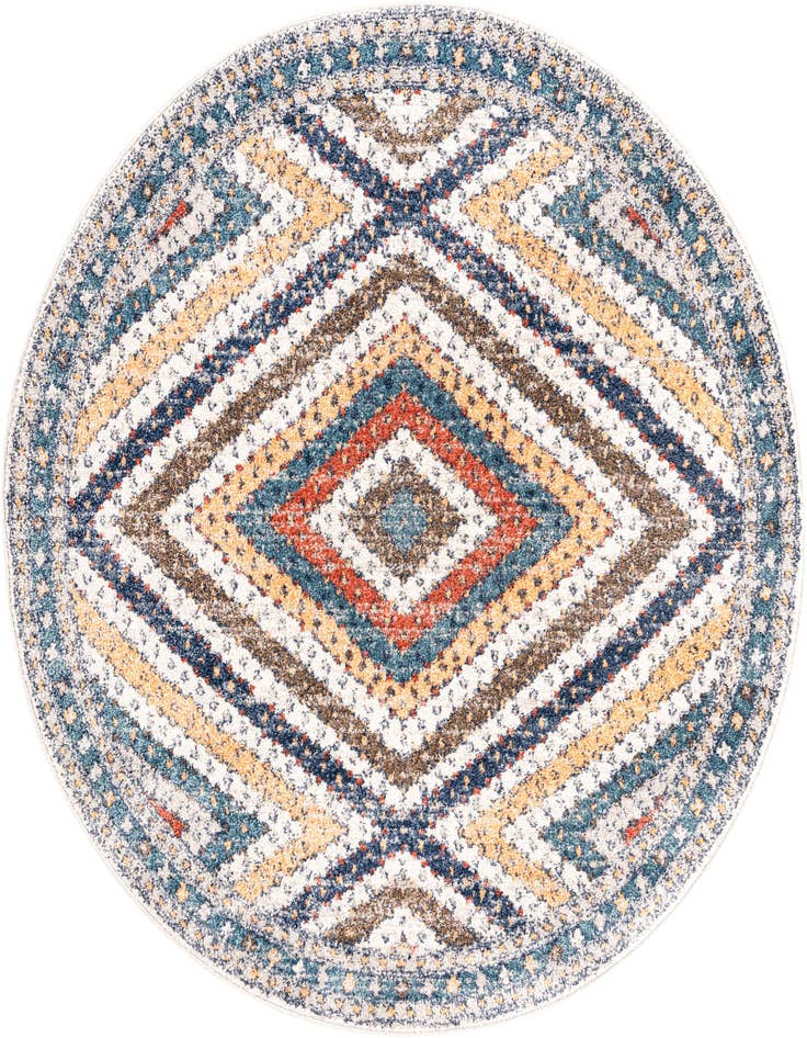 Detail image of 5' 3 x 5' 3 Aramis Round Rug