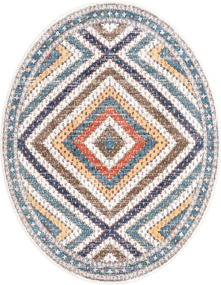 Detail image of 7' x 7' Aramis Round Rug