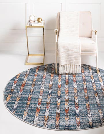 7' x 7' Aramis Round Rug