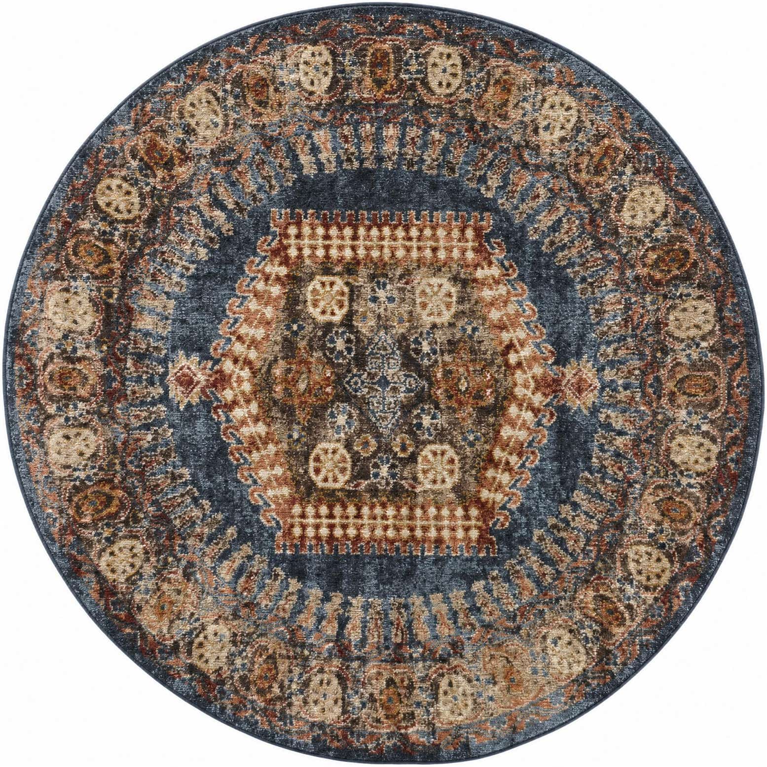 5' x 5' Arcadia Round Rug