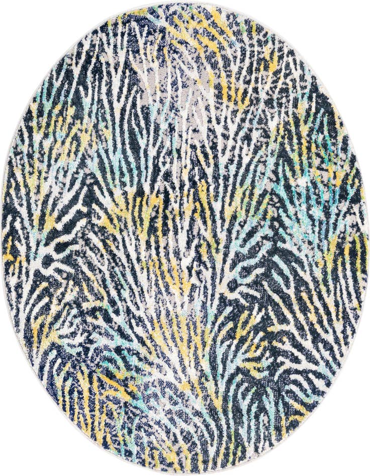 Detail image of 4' x 4' Ariel Round Rug