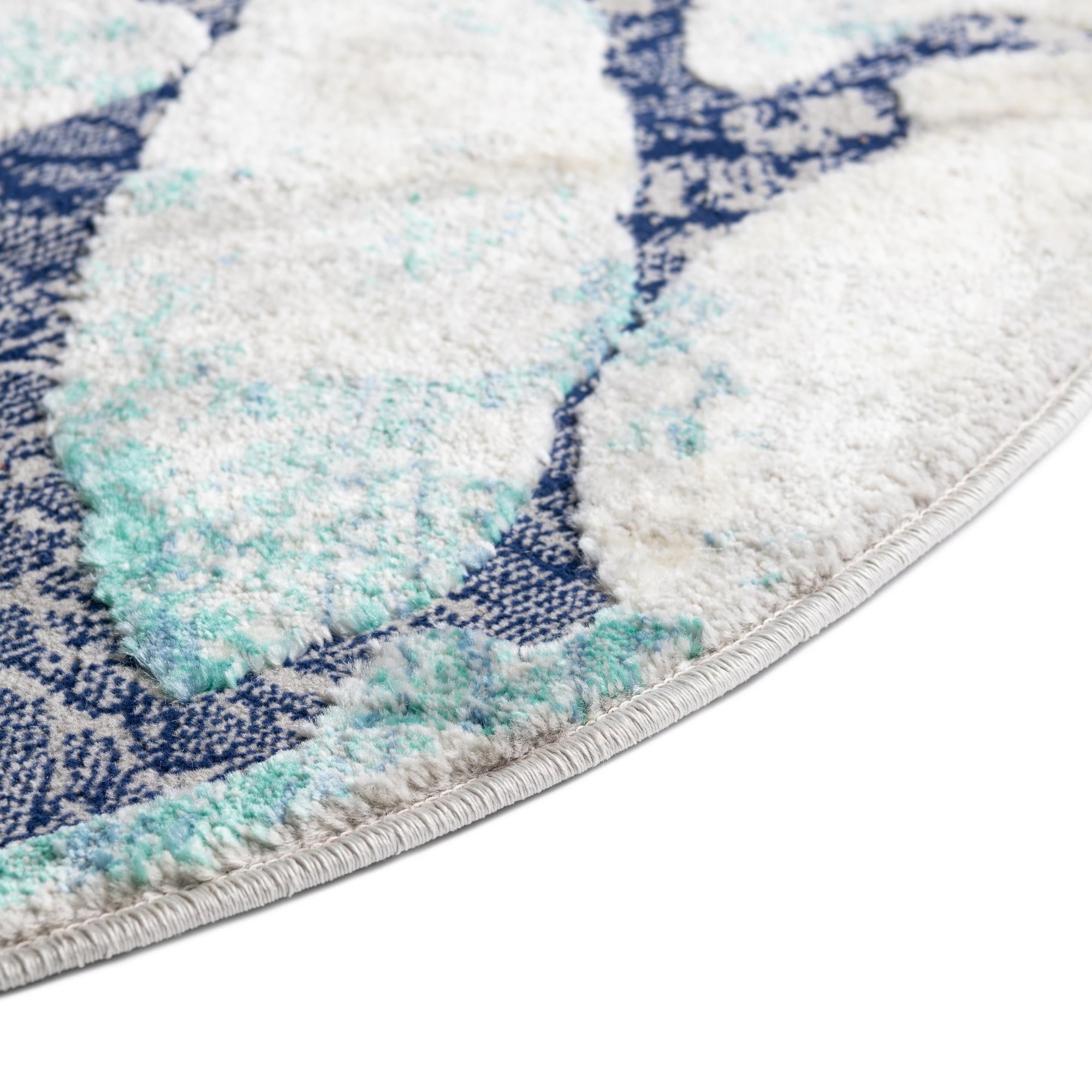 4' x 4' Ariel Round Rug